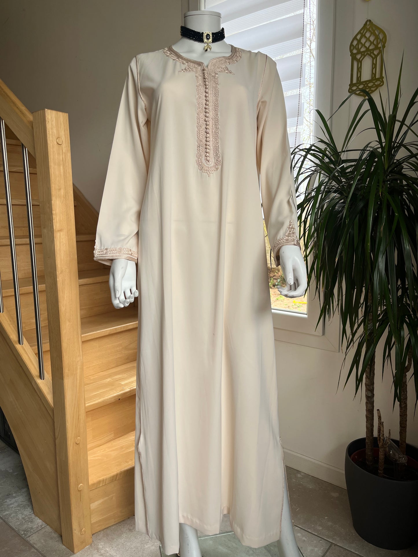 Djellaba Layal 2p  - Beige