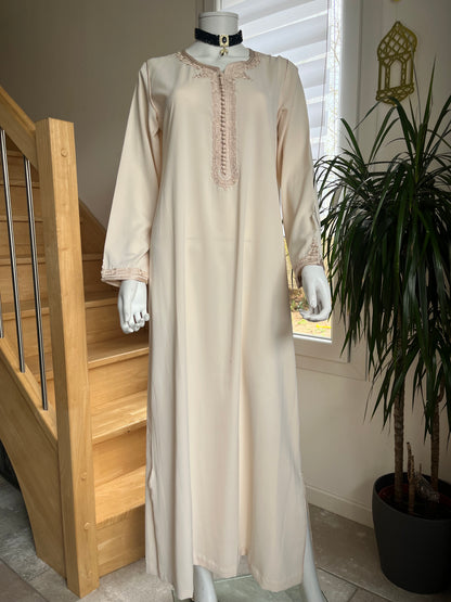 Djellaba Layal 2p  - Beige