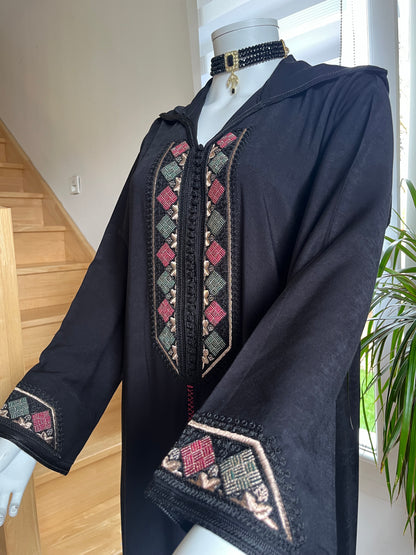 Djellaba Rayhana - Noir